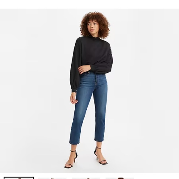 Levi’s Wedgie Jean Dark Wash size 29 - Picture 1 of 5